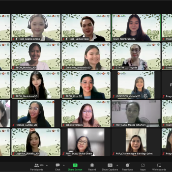 PUP attendees